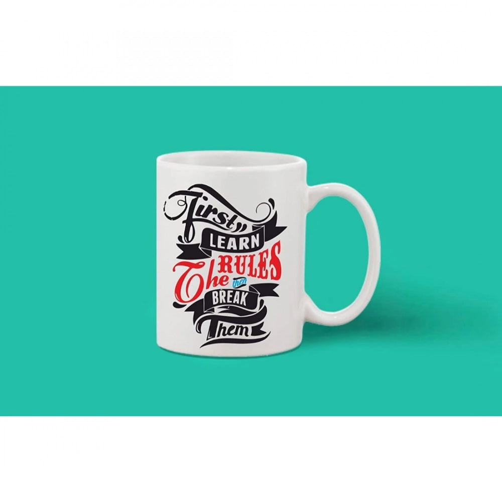 Printed Ceramic Coffee Mug - 1 Pieces · Then