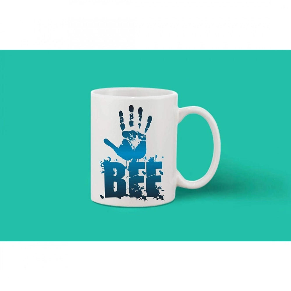 Printed Ceramic Coffee Mug - 1 Pieces · -BFF