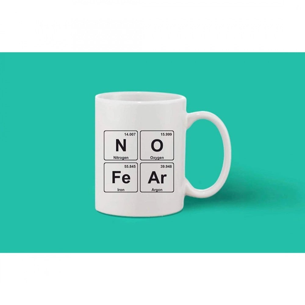 Printed Ceramic Coffee Mug - 1 Pieces · Fear