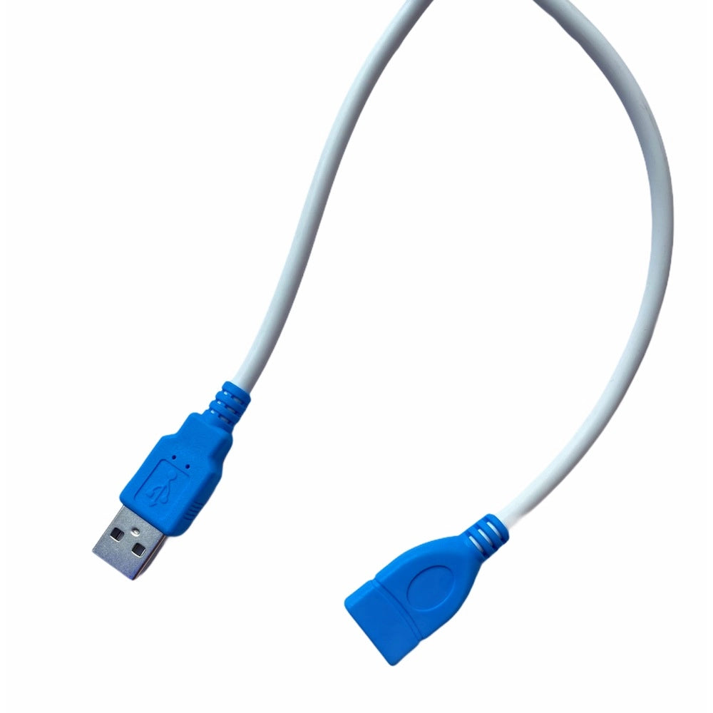 USB Male To Female Extension Cable 3 Yards Supports — White