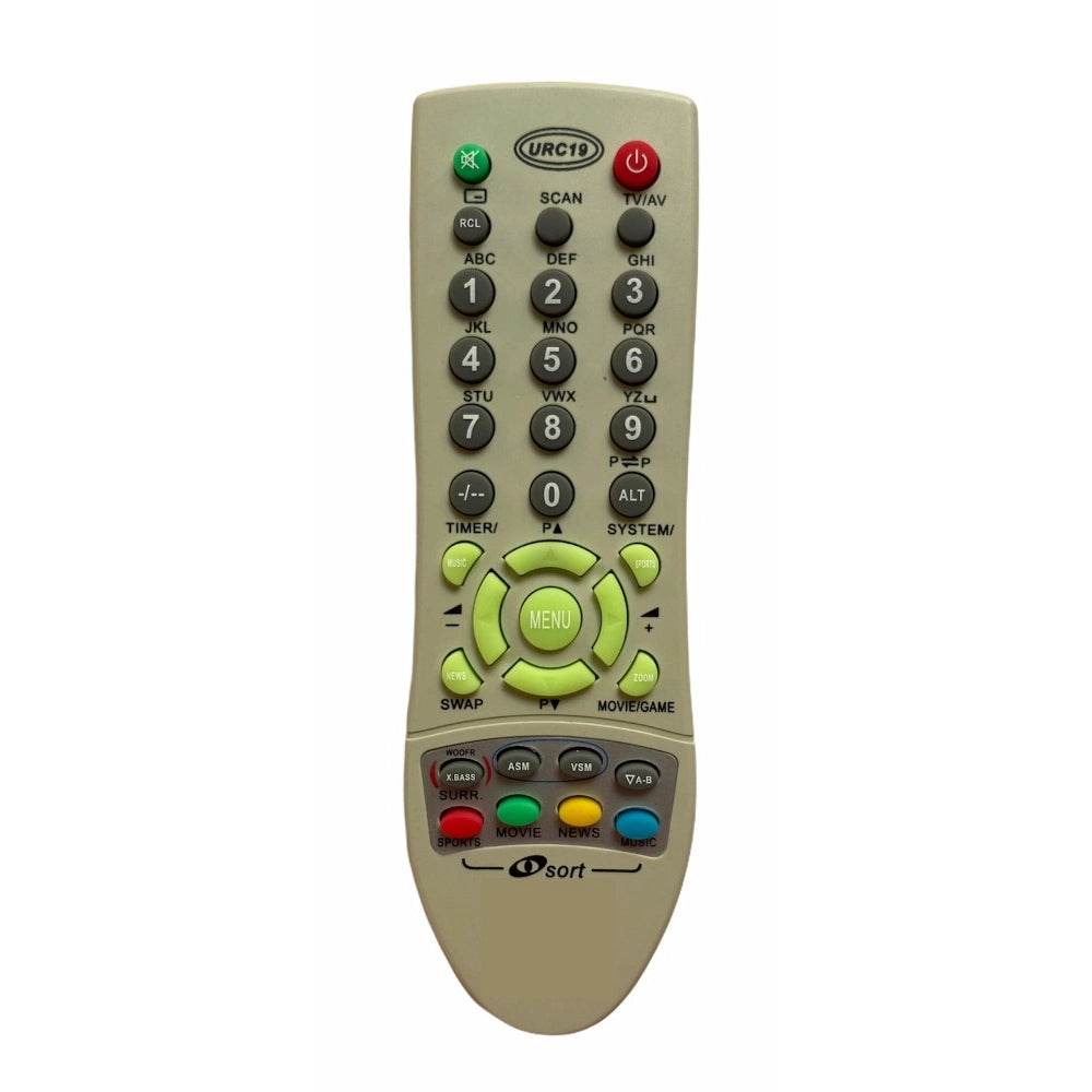 Crt TV Remote No. I Sort Jxpse Bp69