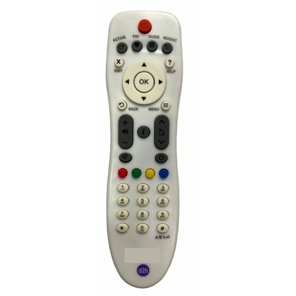 Dth Remote No. 125N