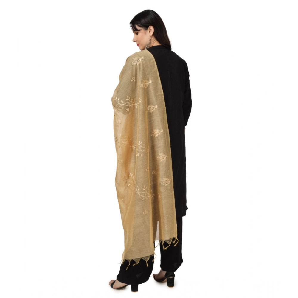 Women's Cotton Embroidered Dupatta · 0780
