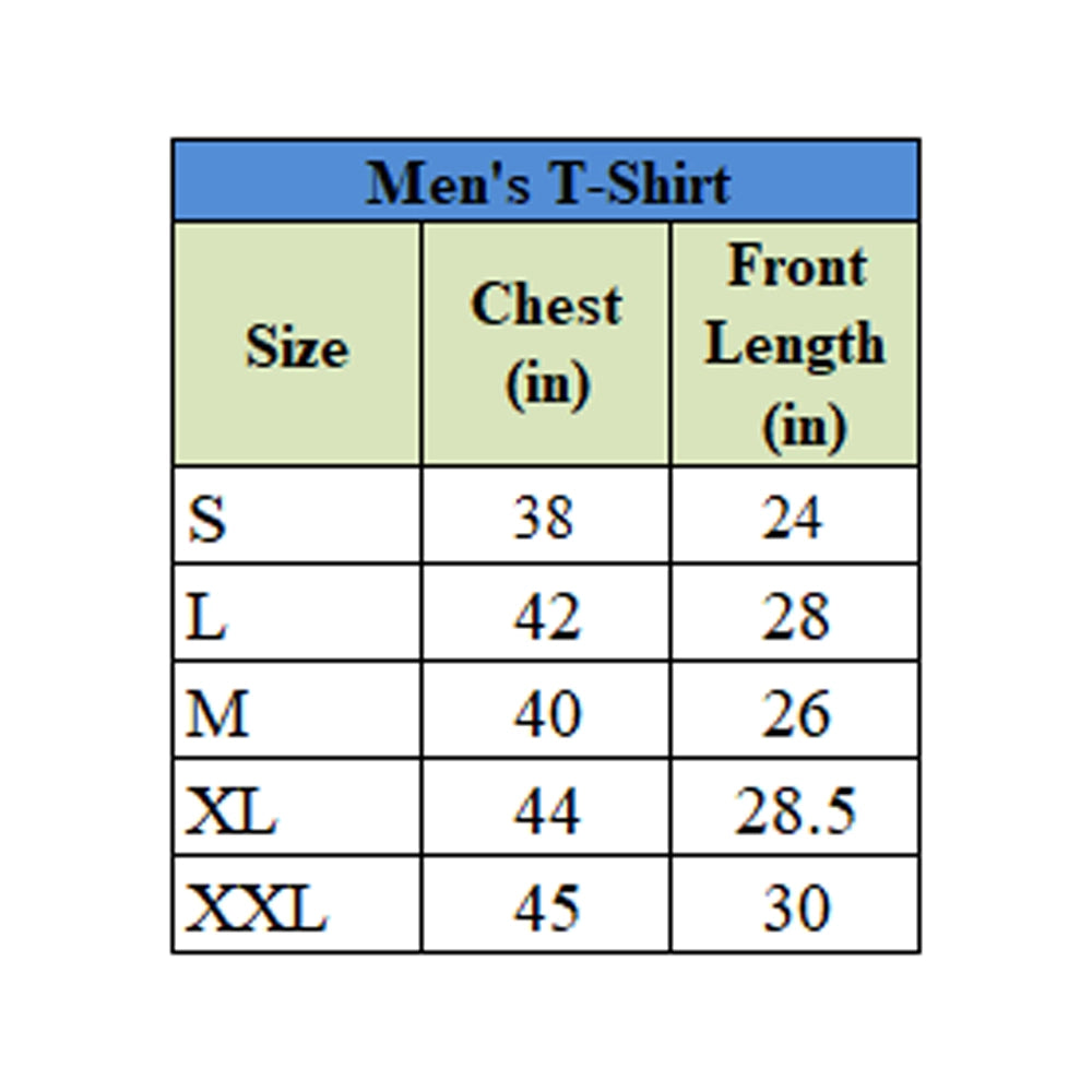 Men's Casual Cotton Printed Half Sleeve Round Neck T-Shirt — Green