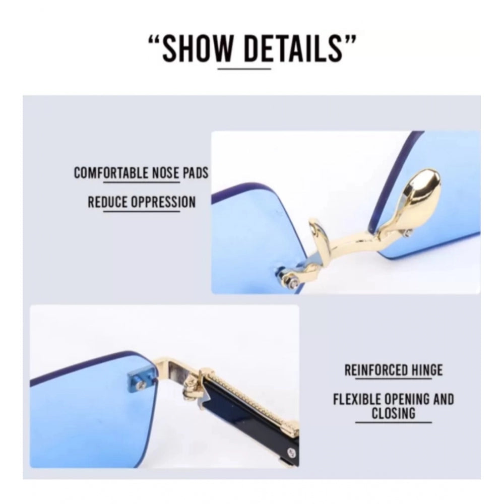 Classic Unisex UV400 Protection Sunglasses · Blue