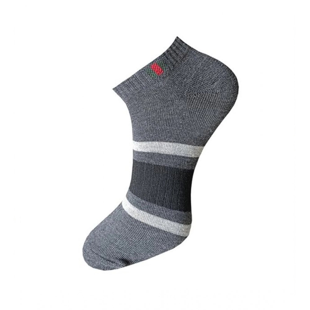 3_Pair Set Unisex Casual Cotton Printed Ankle Length Socks · 1163