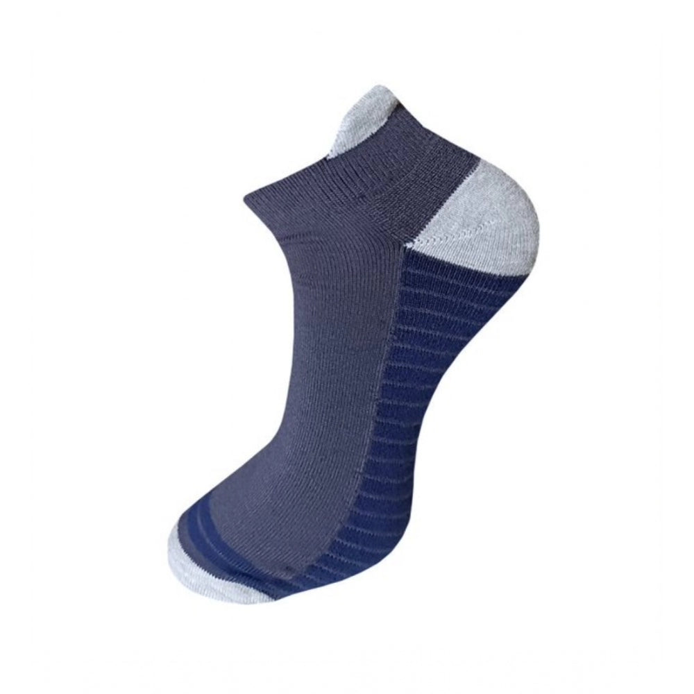 3_Pair Set Unisex Casual Cotton Printed Ankle Length Socks · 1111