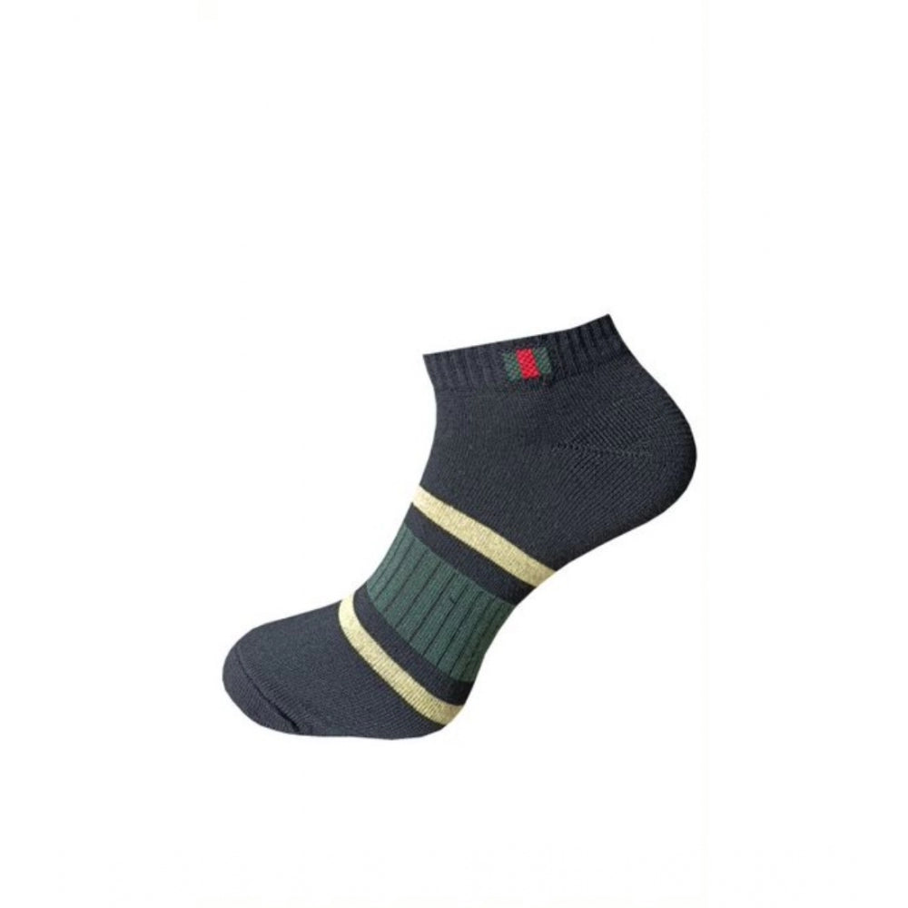 3_Pair Set Unisex Casual Cotton Printed Ankle Length Socks · 1164
