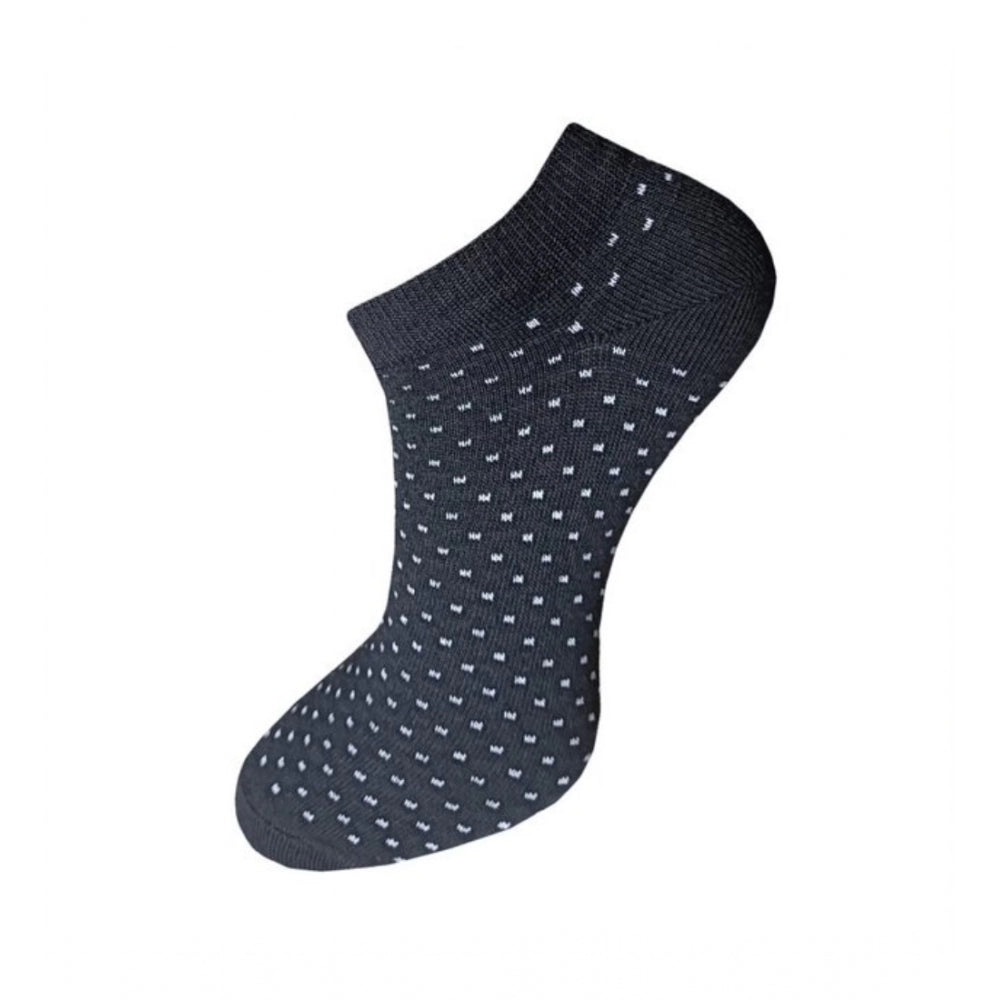 3_Pair Set Unisex Casual Cotton Printed Ankle Length Socks · 1135