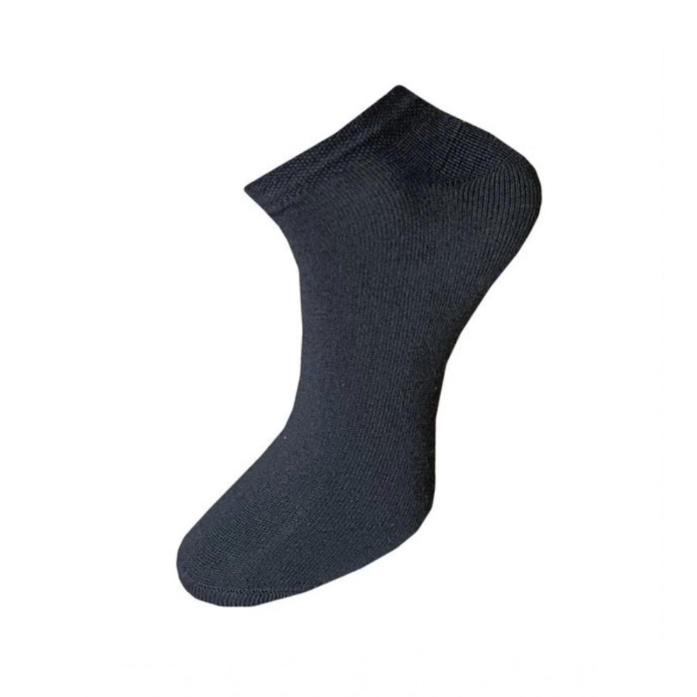3_Pair Set Unisex Casual Cotton Solid Ankle Length Socks · 1149