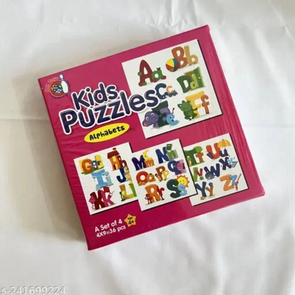 4_Pcs Set Alphapet Puzzle