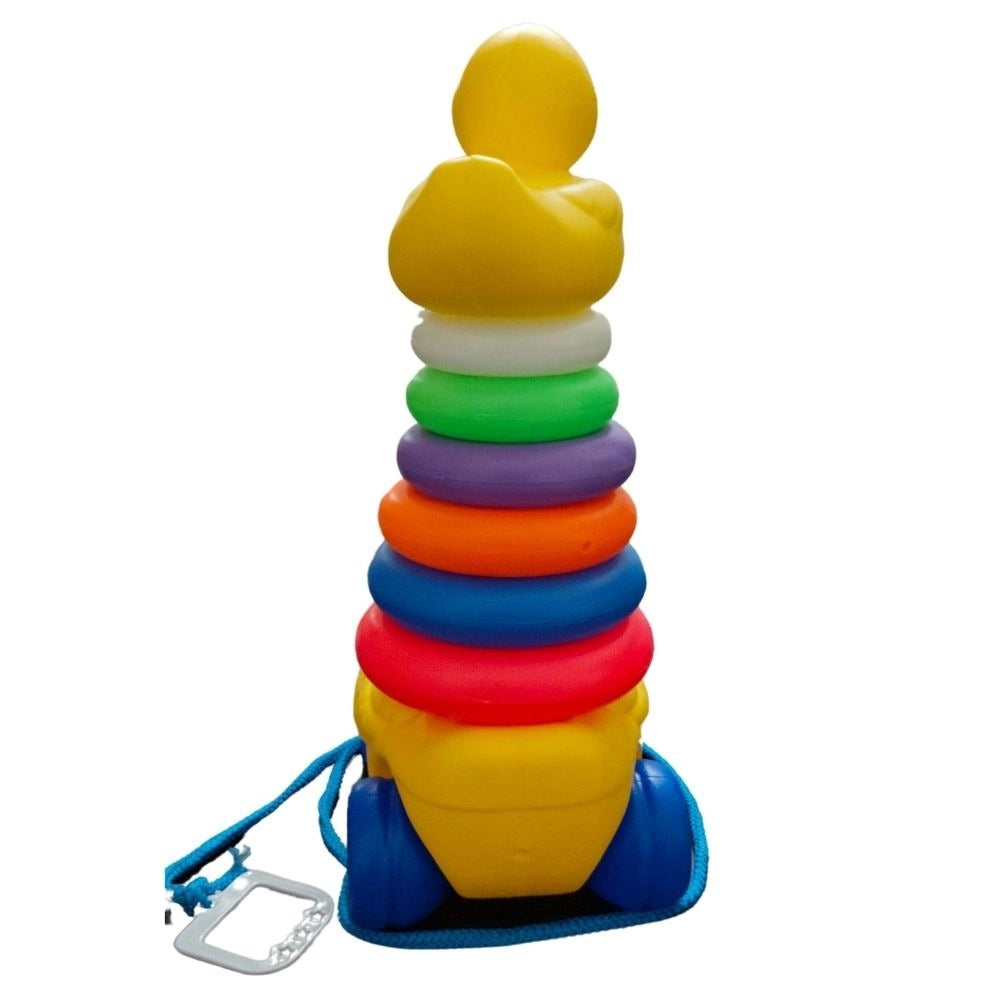 Dady Duck With Rings For Toddlers