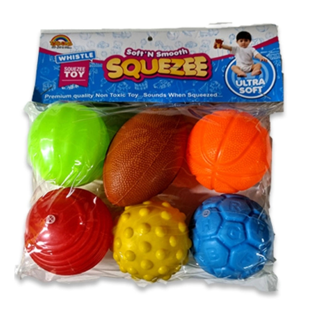 Squeeze Ball — 6Pcs