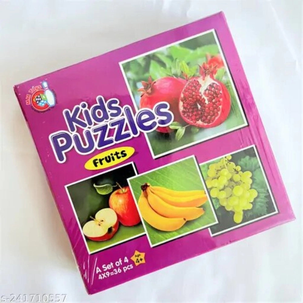 4_Pcs Set Fruits Puzzle
