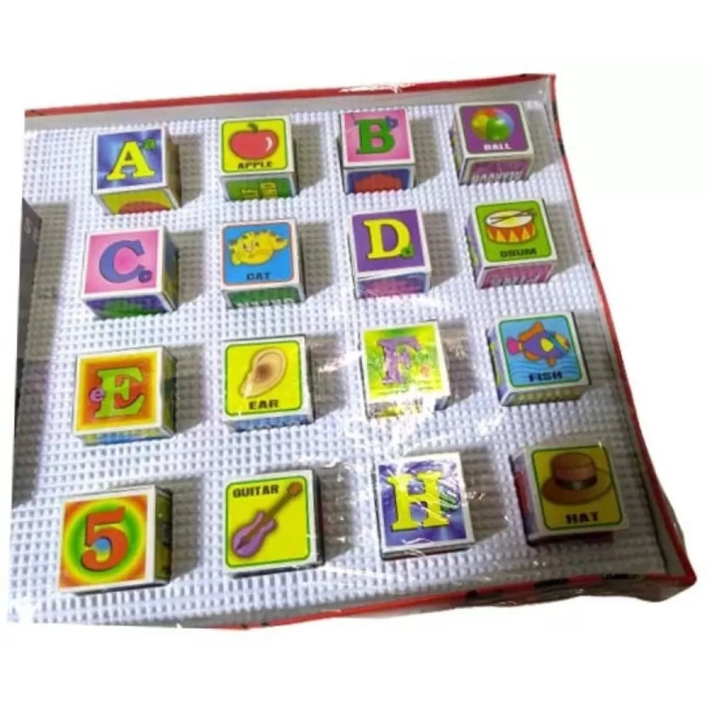 2 In 1 Sun Flower Puzzle And Blocks