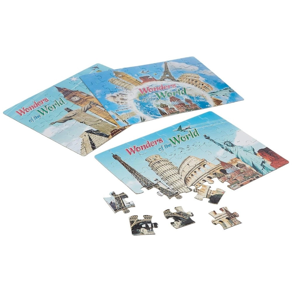 120_Pcs Jigsaw Puzzle Wonders Of The World