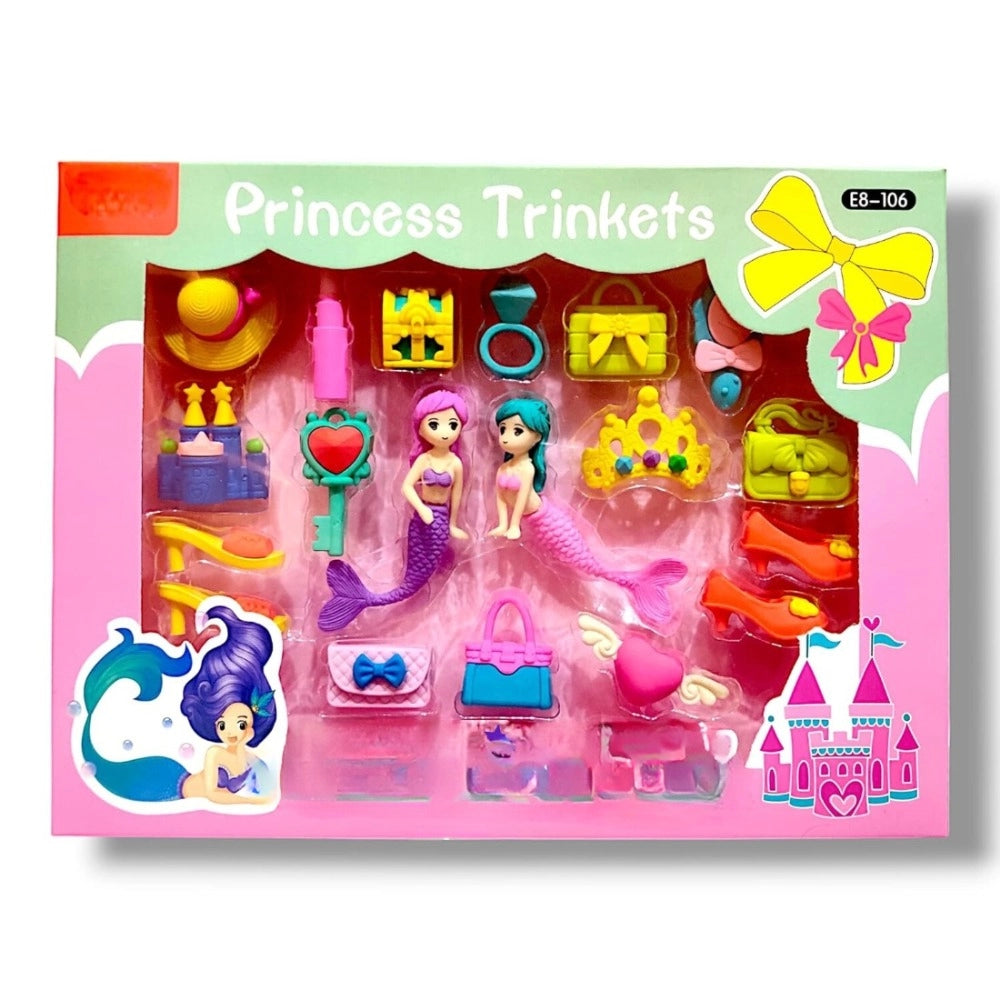 Eraser Set - Mermaid Theme