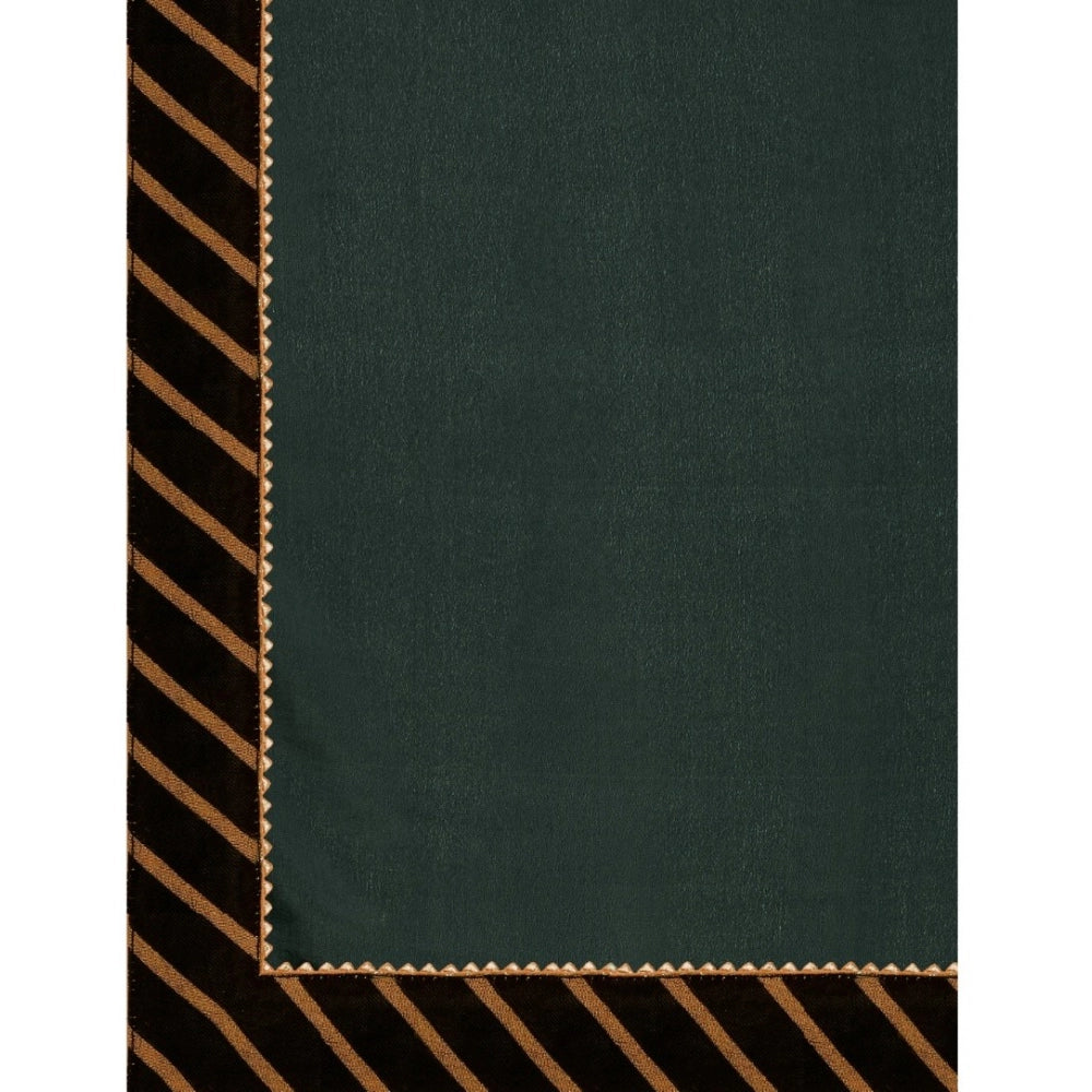 Women's Chiffon Self Design Saree — Grey
