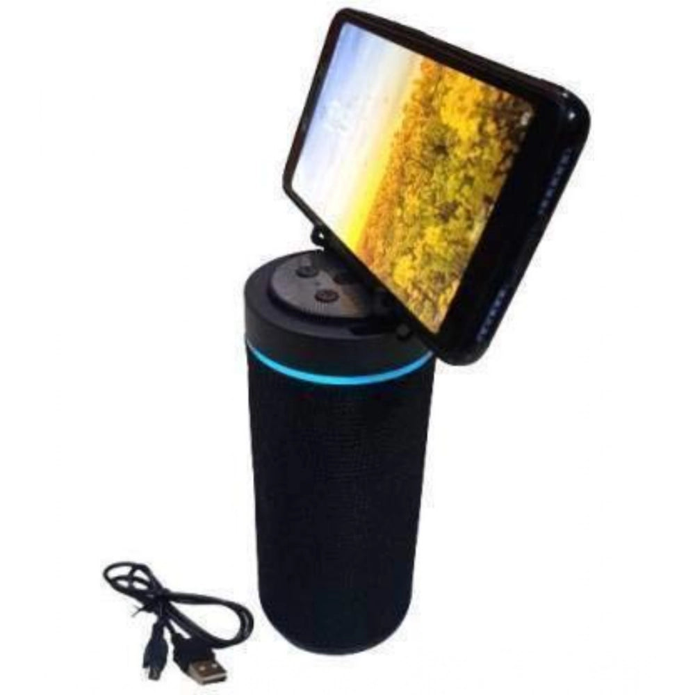 Rubber Wireless Kt125 Bluetooth Speaker — Black