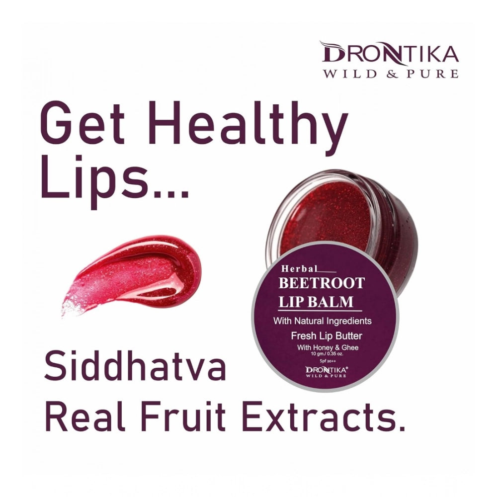 Unisex Herbal Dark And Chapped Lips Beetroot Lip Balm — 10Gm · lm29