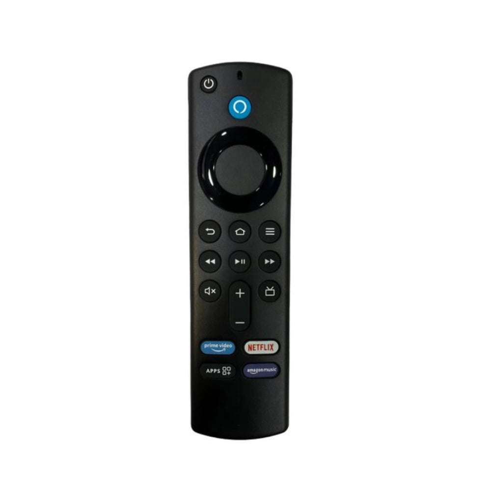 Smart Remote No. 1113 Compatible-Replacement For Amazon Fire TV — Black