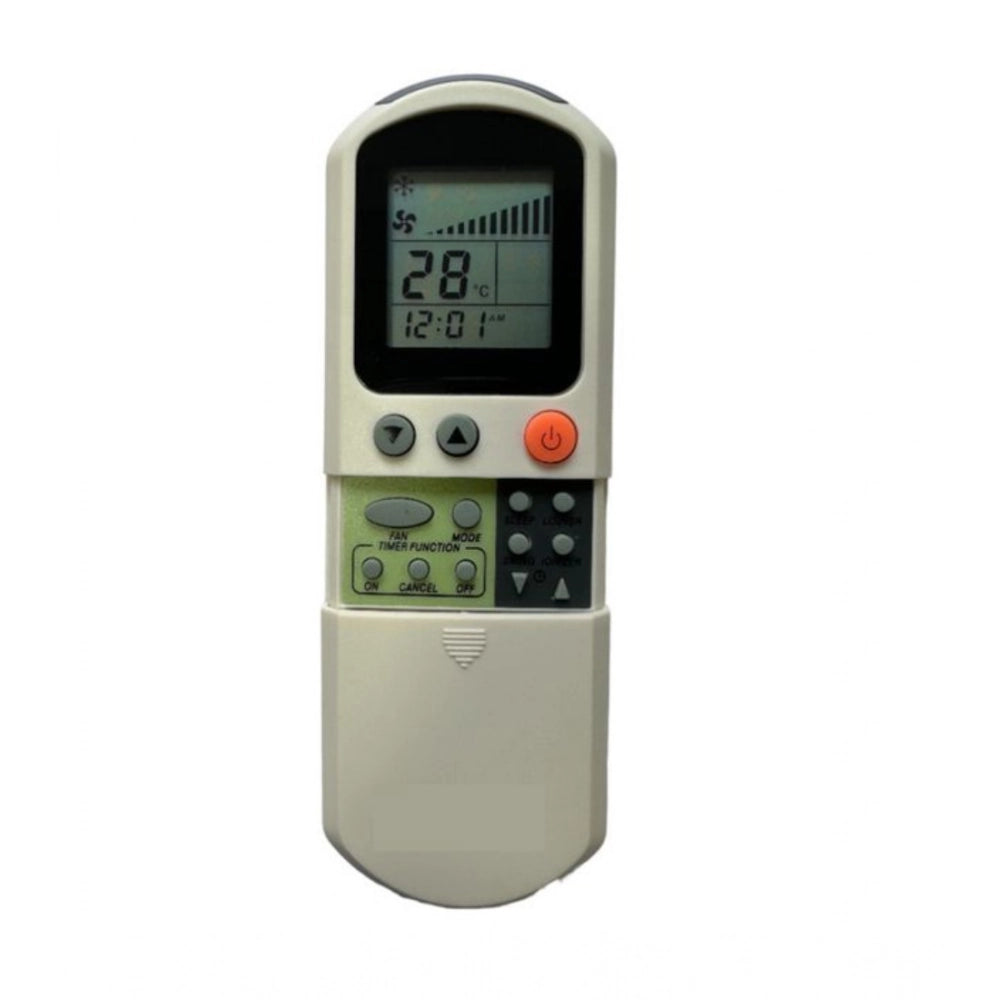 AC Remote No. 74 Compatible-Replacement For Voltas AC Remote — White