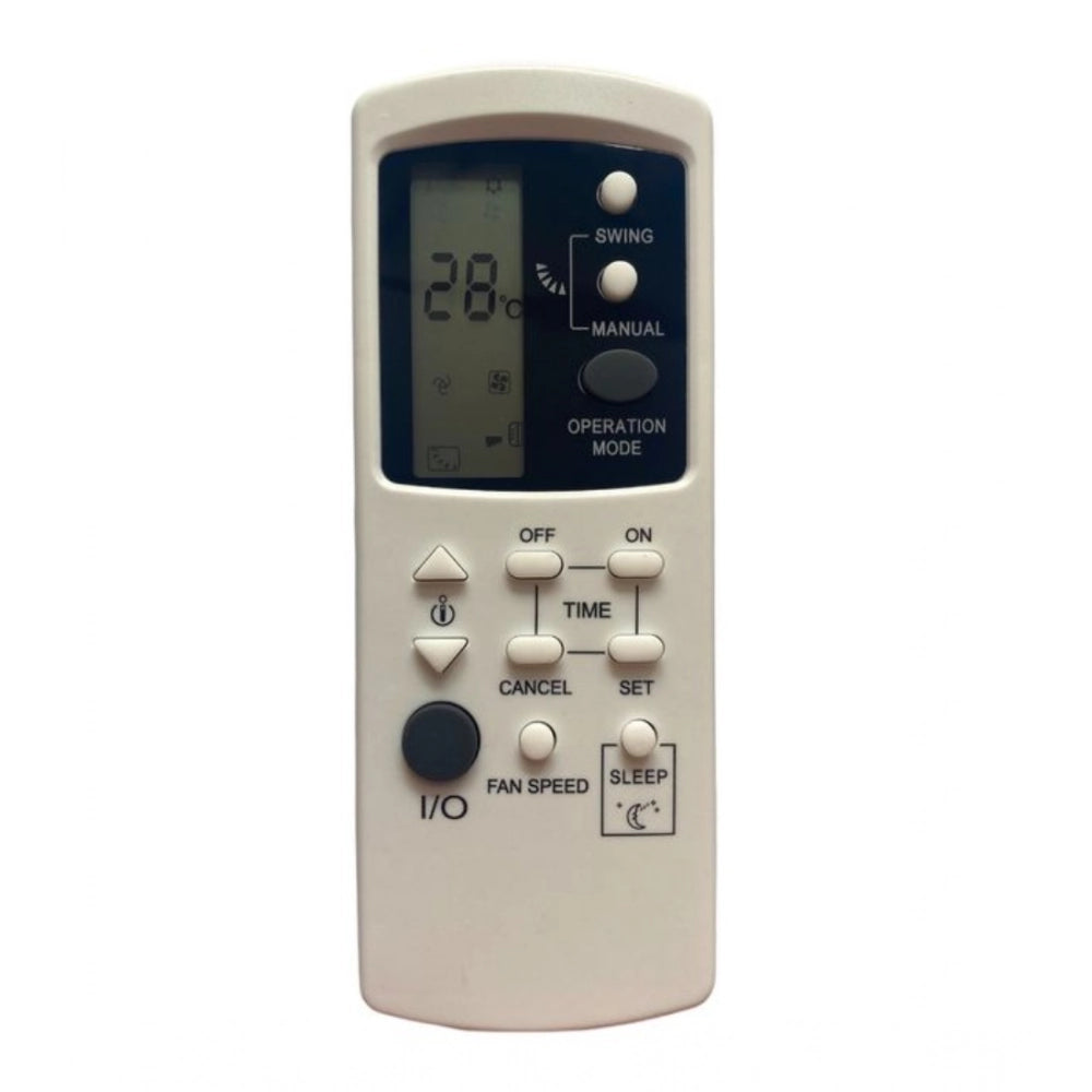 AC Remote No.39 No Backlight Godrej AC Remote Control — White