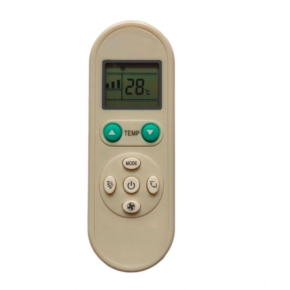 AC Remote No.140 No Backlight Bluestar AC Remote Control — White