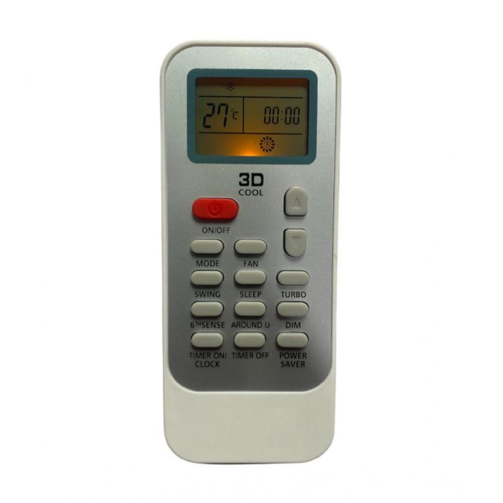 AC Remote No.129 Whirlpool AC Remote Control — White
