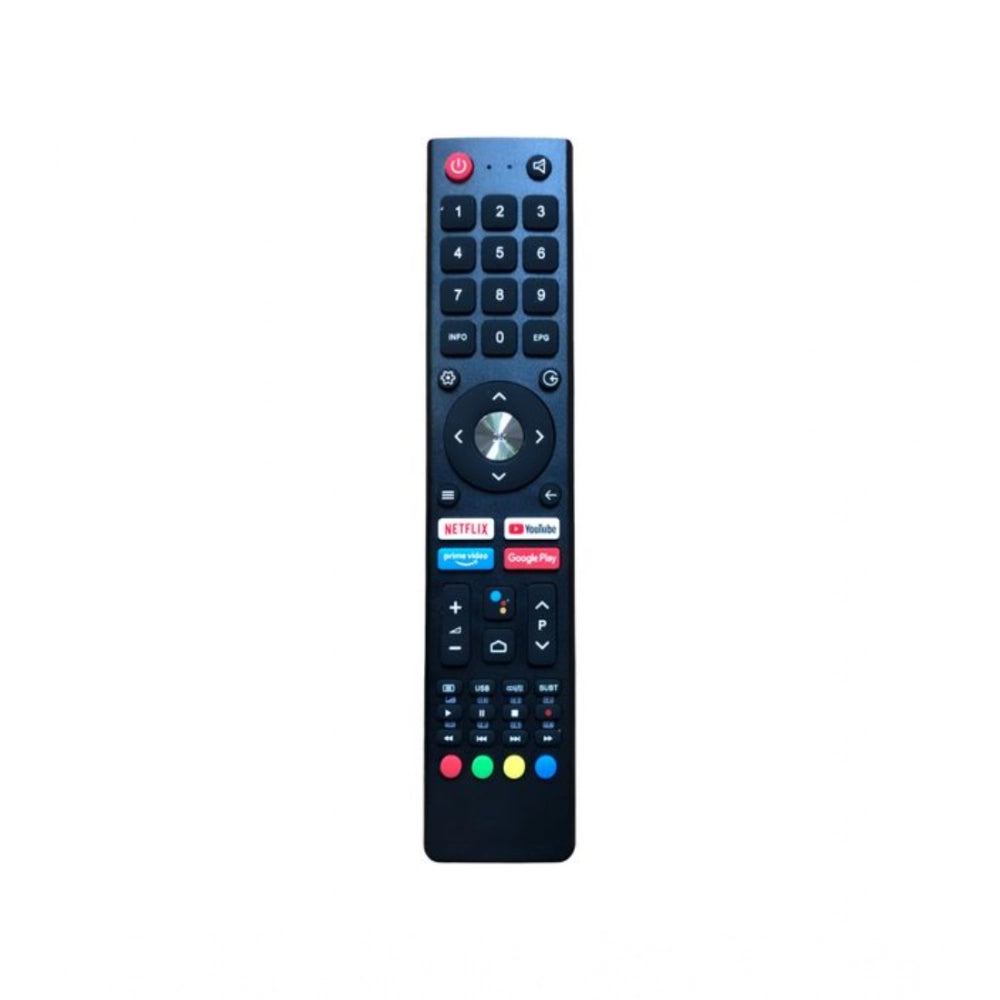 Smart TV Remote No.1176 Nokia Smart Android 4K Lcd — Black