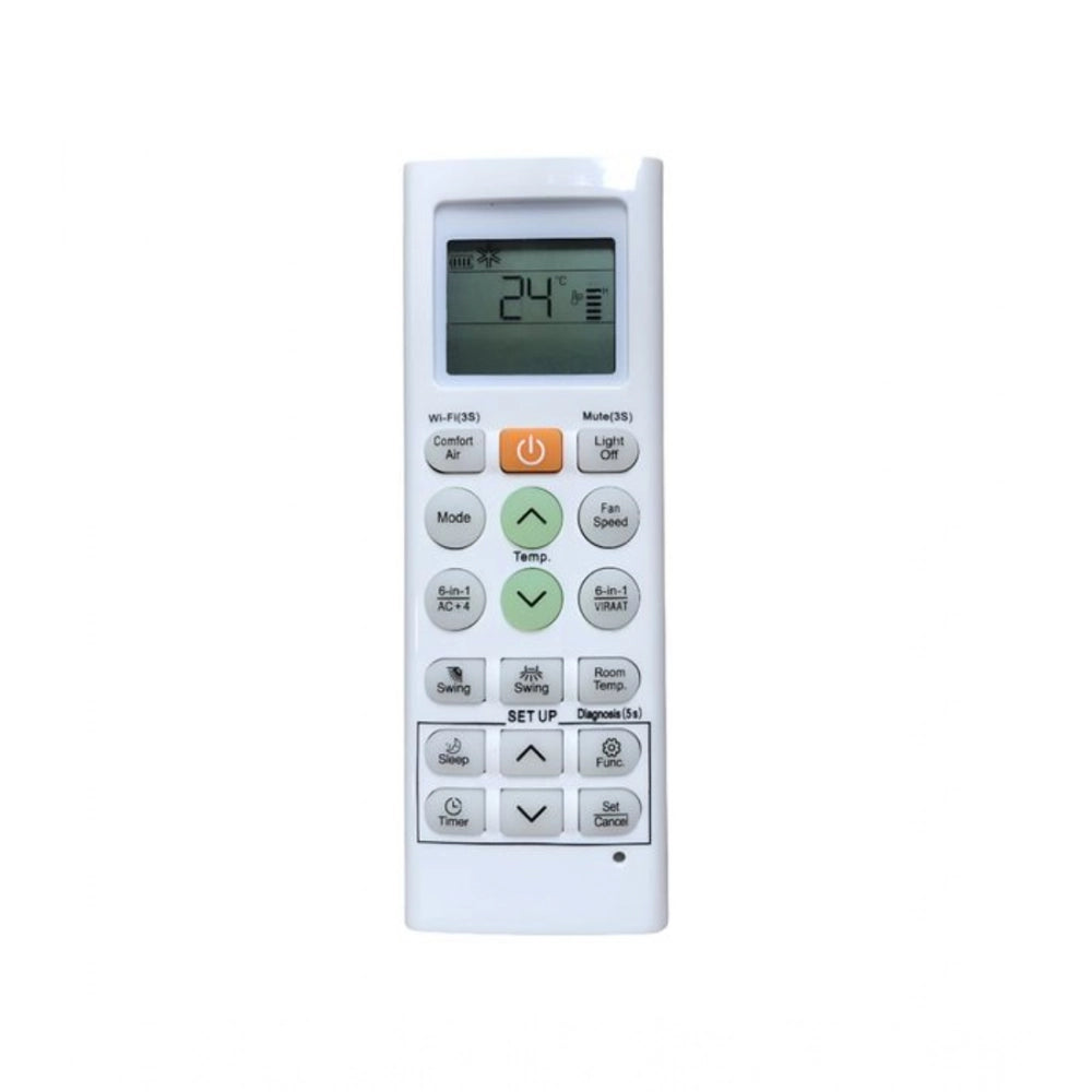 AC Remote No.36S 6-In-1 Viraat Mode For Lg AC — White