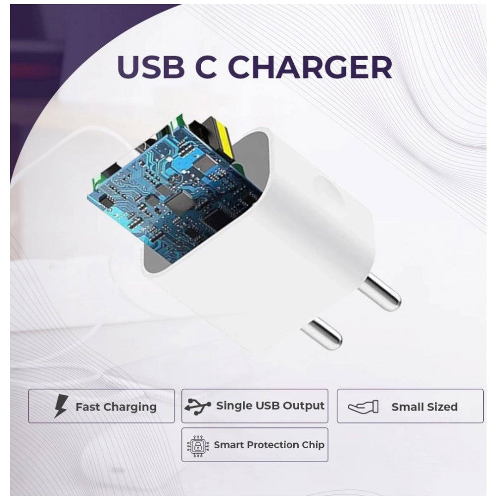 Voxel 65 Watt USB Fast Charger Ab — White