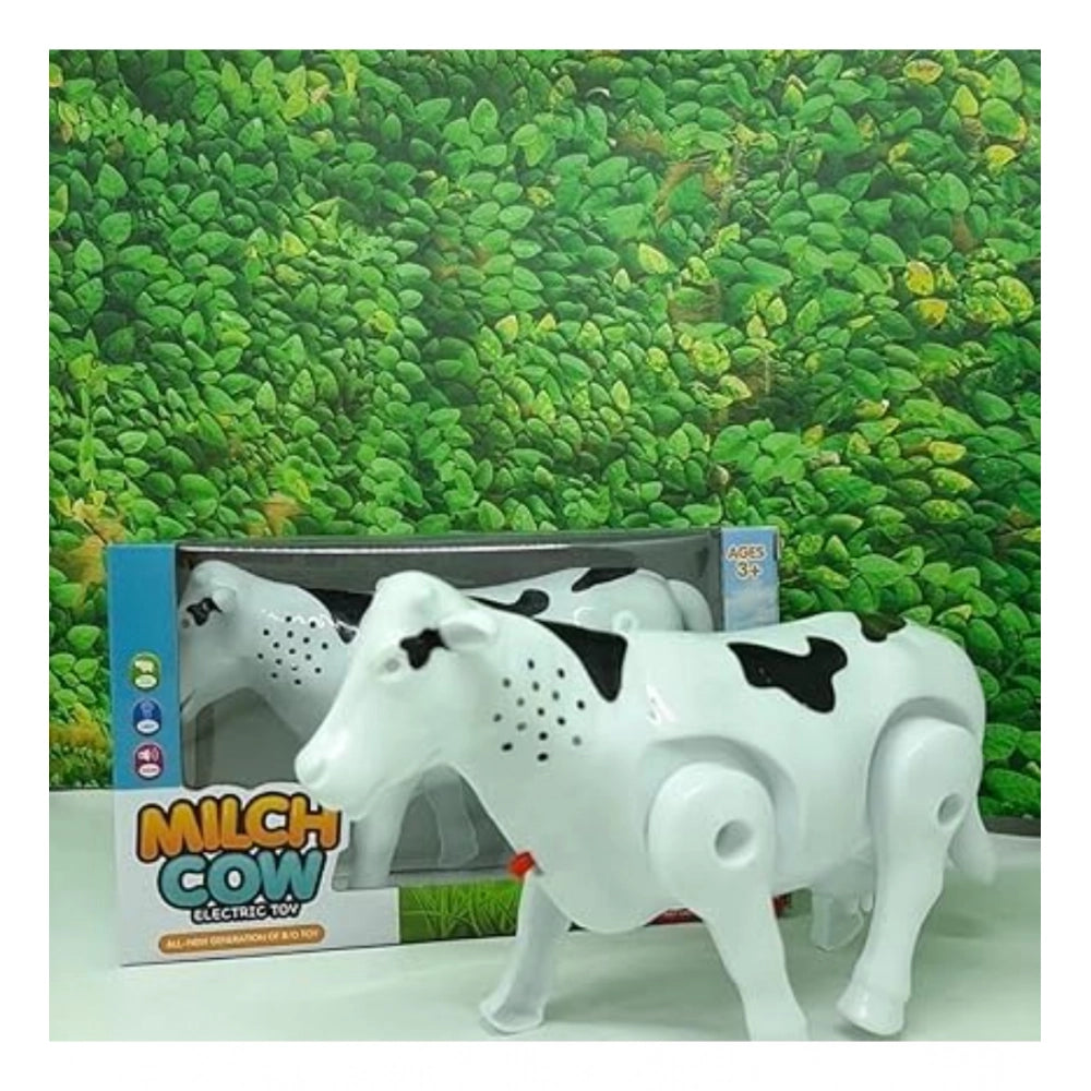 Electric Milk Cow Moving Legs And Shake Tail