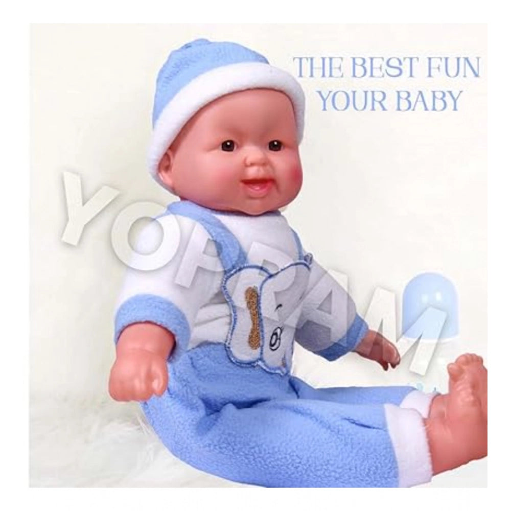 Happy Baby Laughing Musical Boy Doll