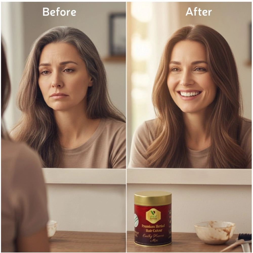 Women's Vixa Naturals Dark Brown Mix Hair Color