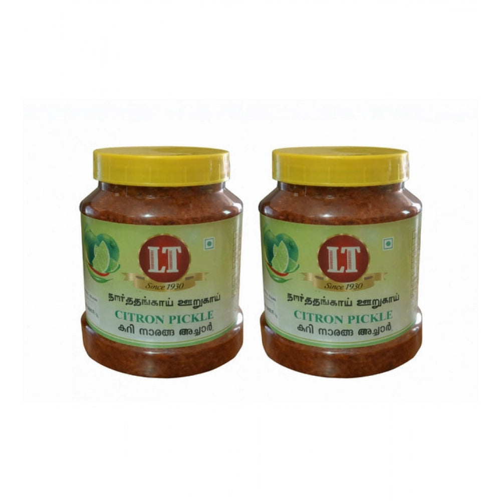 Pack Of_2 500G Lt Citron Pickle Traditional Digestive Side — Red