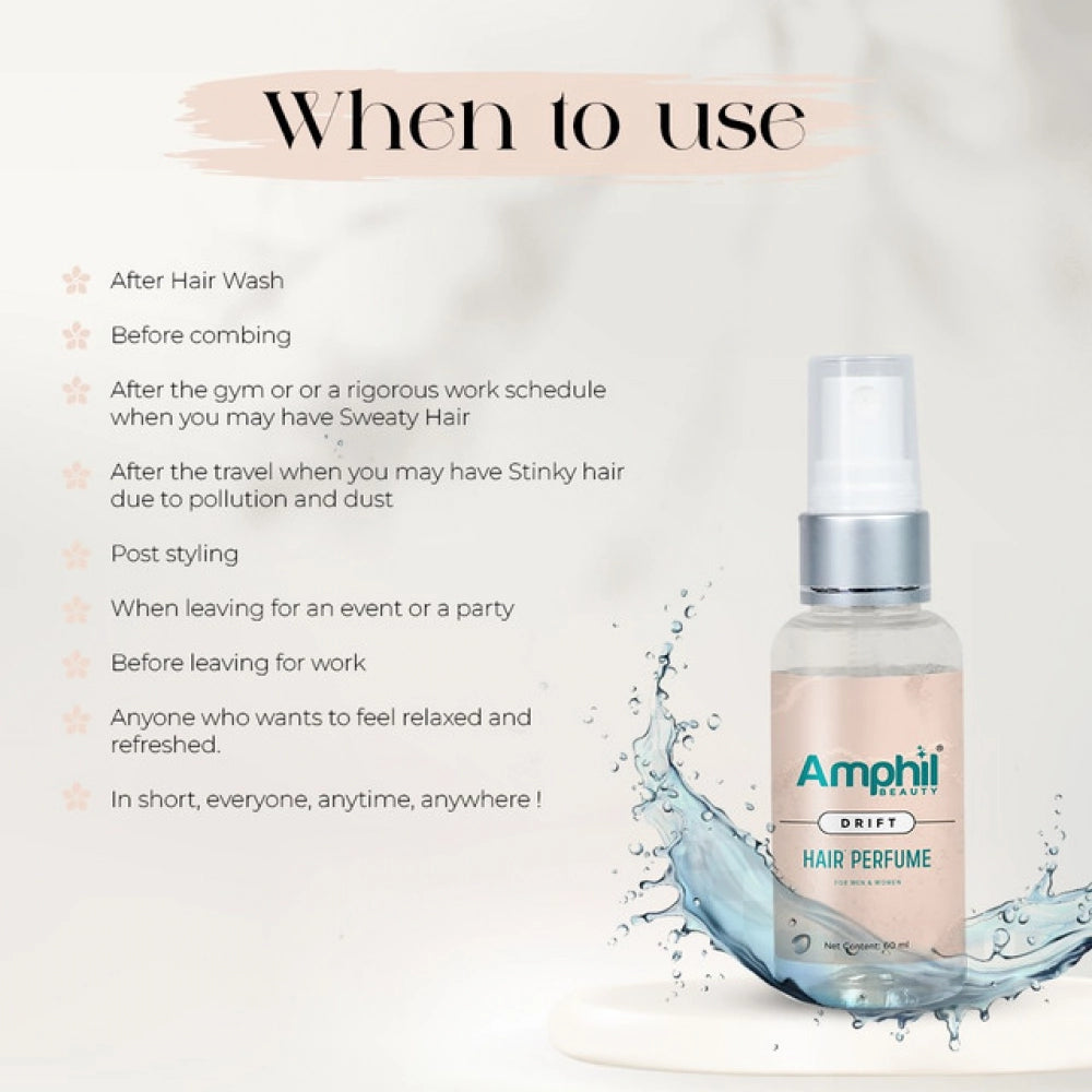 Amphil Beauty Drift Unisex Hair Perfume 60 ml