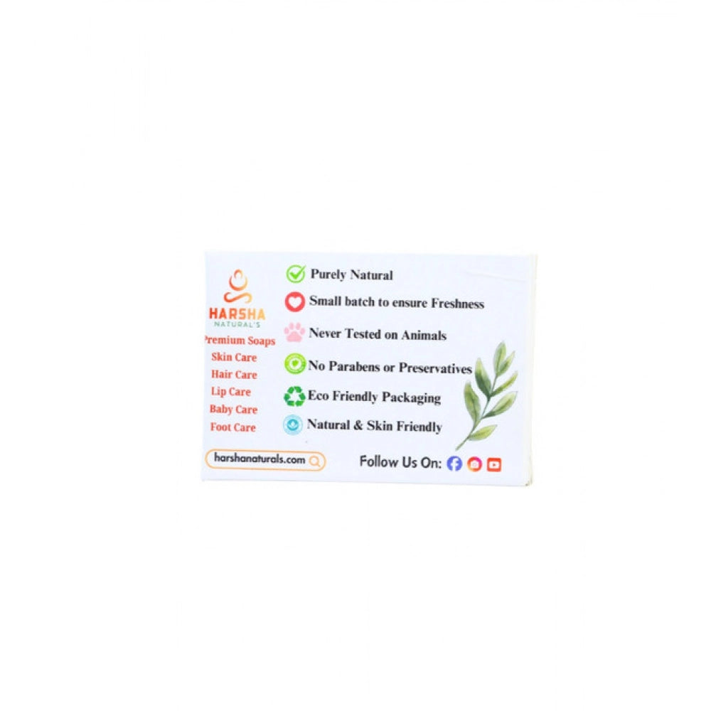 Pack Of_2 Harsha Naturals - Orange Soap — 100Gm