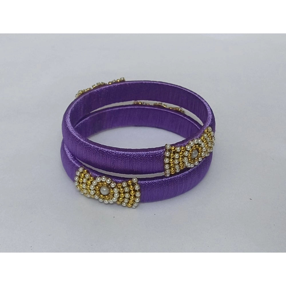 Women's Silk Thread Bangles · 0005