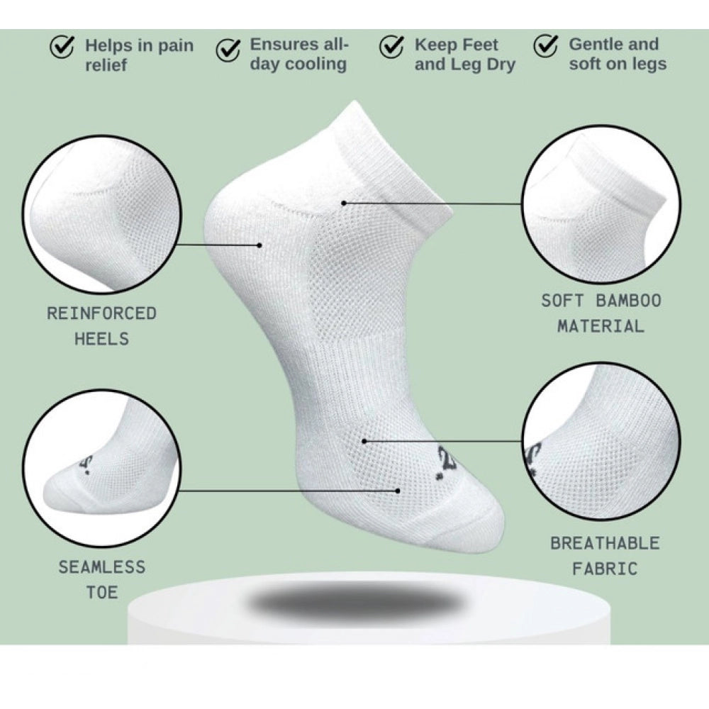3_Pair Set Unisex Casual Cotton Printed Low Cut Socks · 1288
