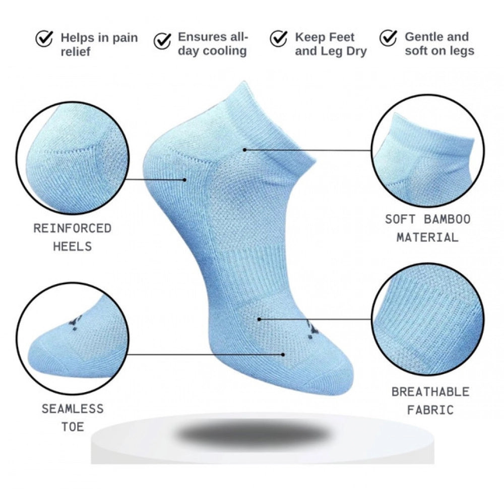 3_Pair Set Unisex Casual Cotton Printed Low Cut Socks · 1298