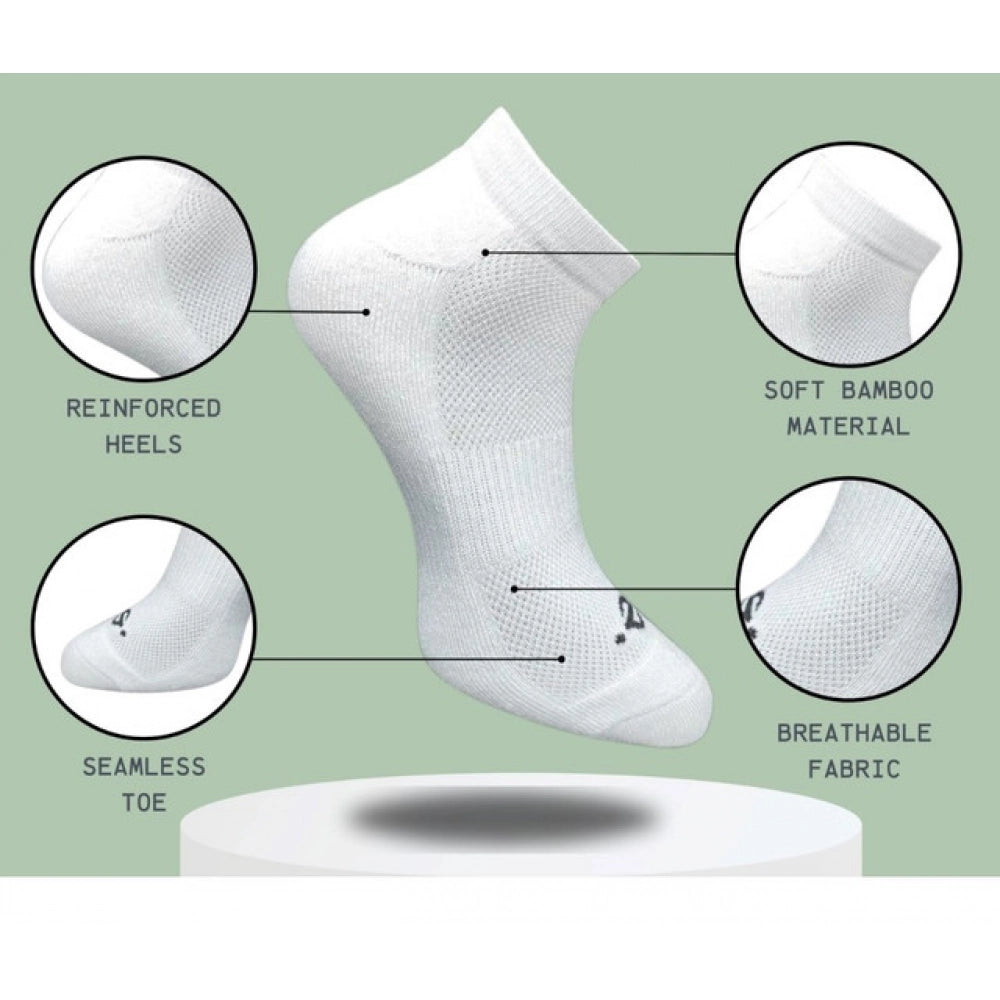 3_Pair Set Unisex Casual Cotton Printed Low Cut Socks · 1303