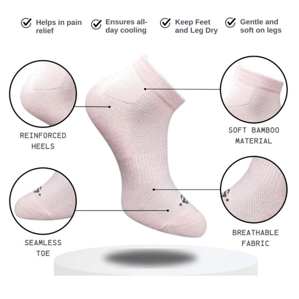 3_Pair Set Unisex Casual Cotton Printed Low Cut Socks · 1331
