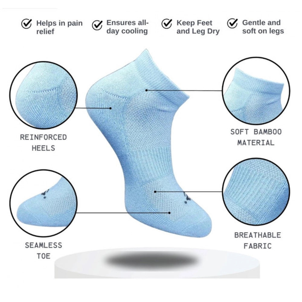 3_Pair Set Unisex Casual Cotton Printed Low Cut Socks · 1359
