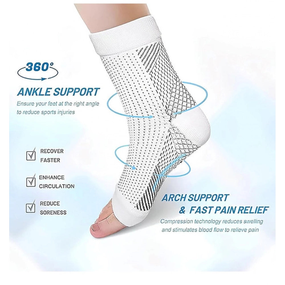 3_Pair Set Unisex Casual Cotton Printed Ankle Length Support · 1181
