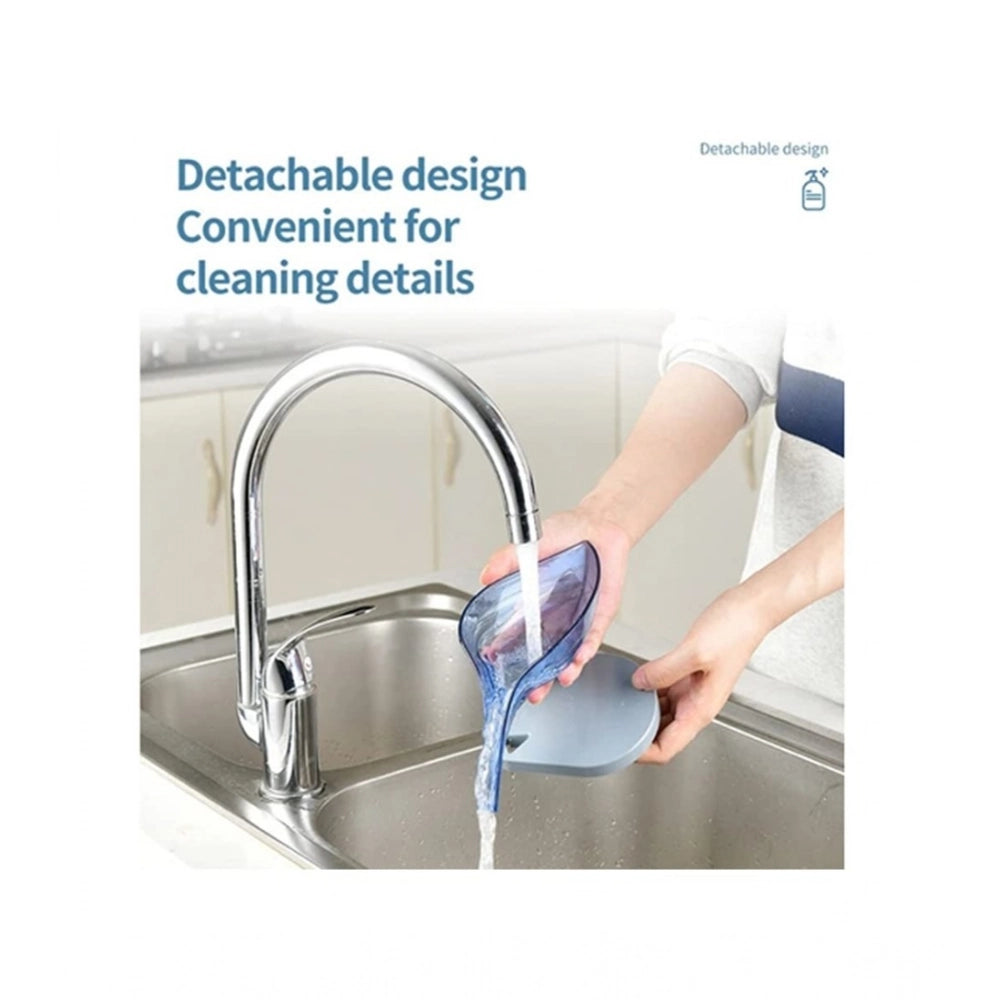 _Leaf-Shaped Soap Holder – Stylish Bathroom Soap Dishs · Pack of 2