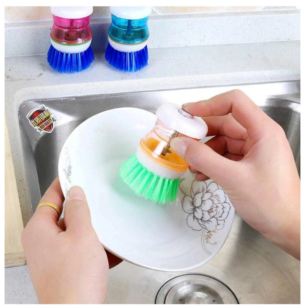 _Plastic Wash Basin Brush Cleaners · Pack of 4