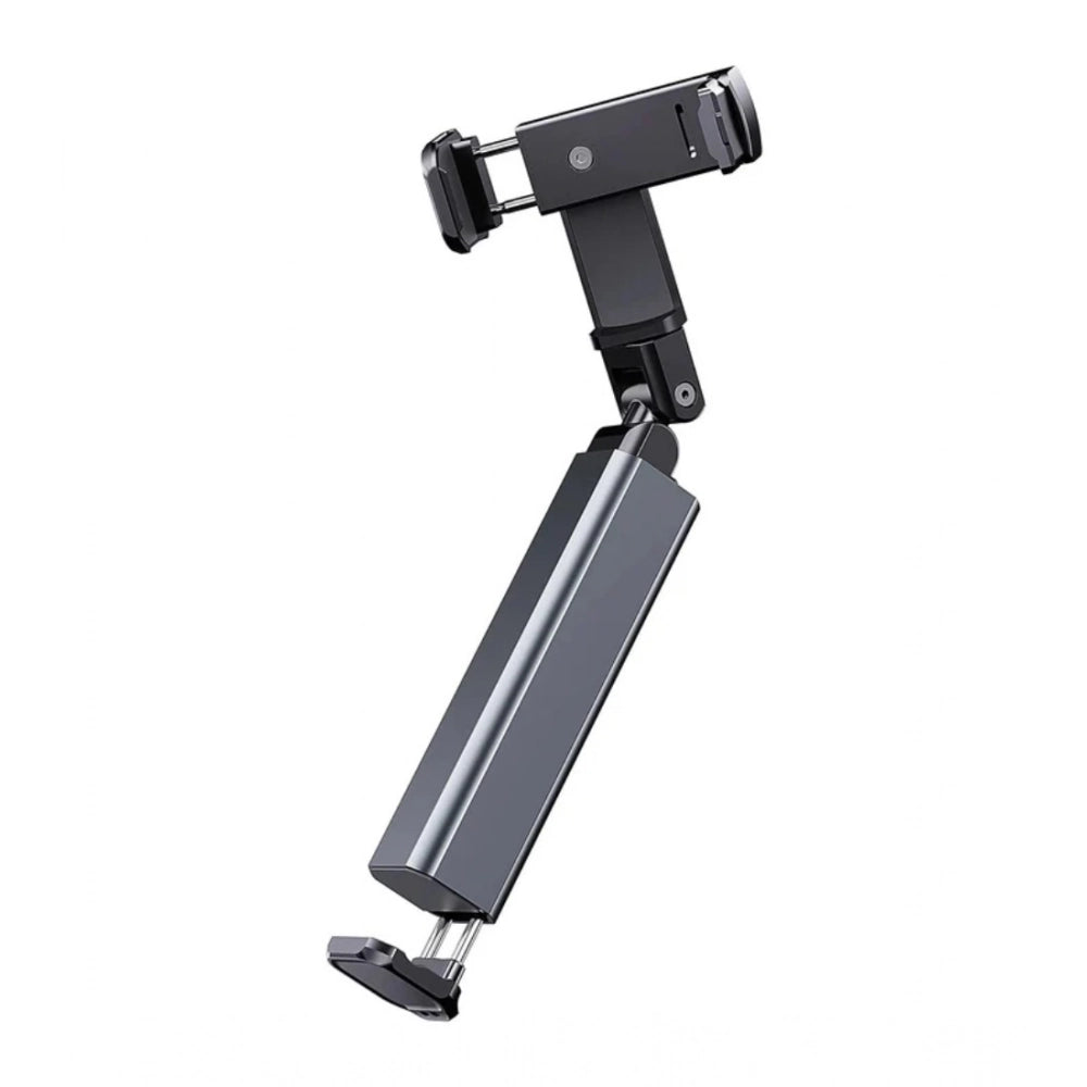 Aluminum- Solid Bluetooth Selfie Stick And Travel Tripod Stand — Silver-Black