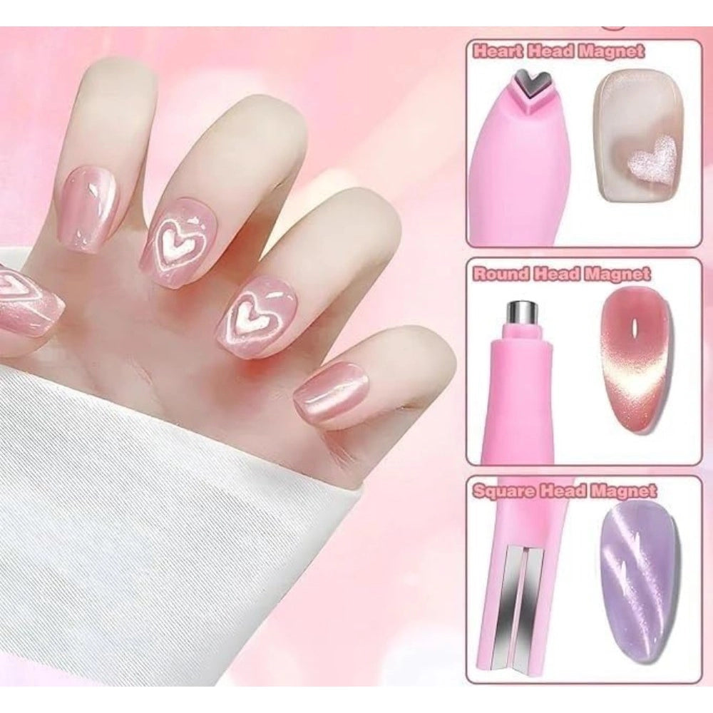 Solid Magnetic Nail Art Pen Set