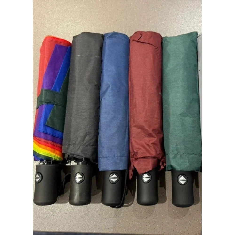 Auto Open Close Uv Umbrellas · Pack of 2 — Blue